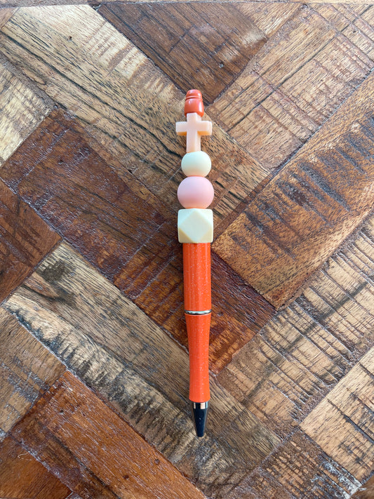 Cross Beaded Pen